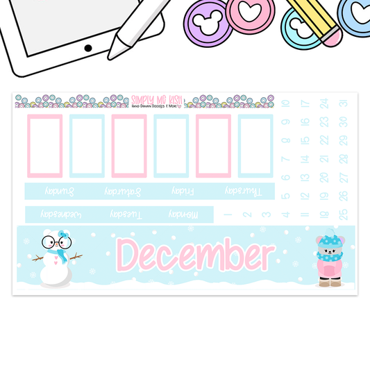 December Hobo Cousin Monthly Kit (A5)