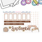 September Hobo Cousin Monthly Kit (A5)