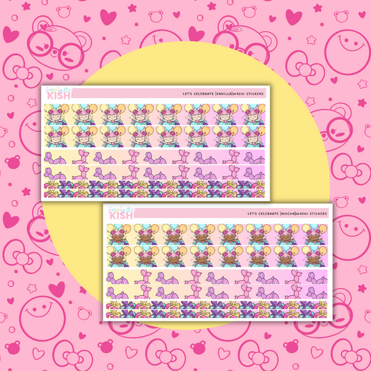 Let's Celebrate | Washi | Stickers