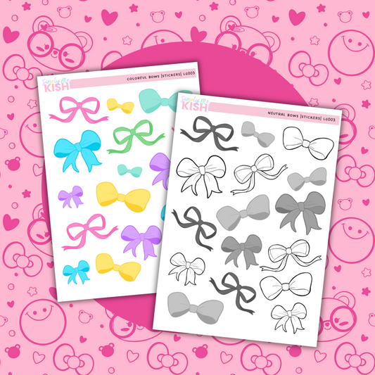 In My Bow Era | Journal Stickers