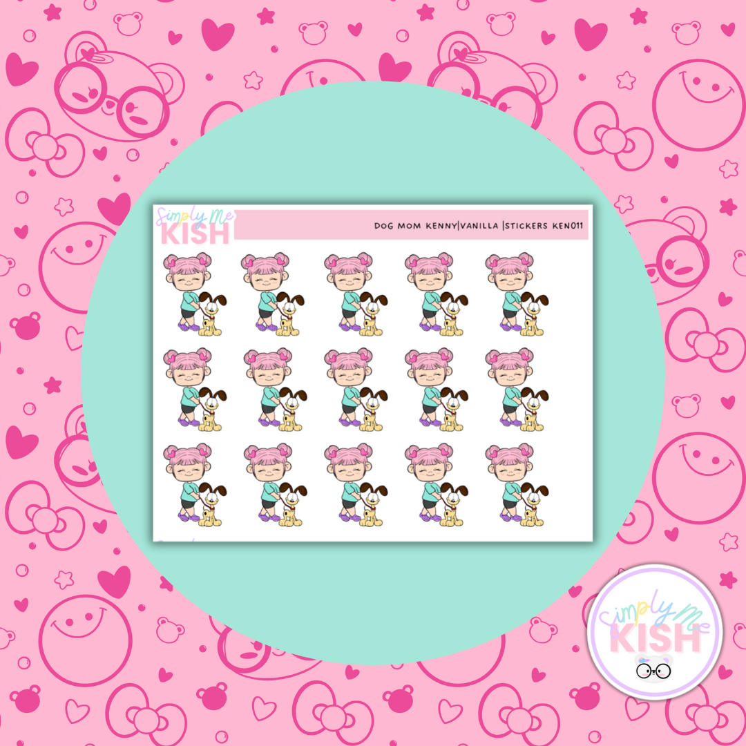 Dog Mom|Icon| Character Stickers