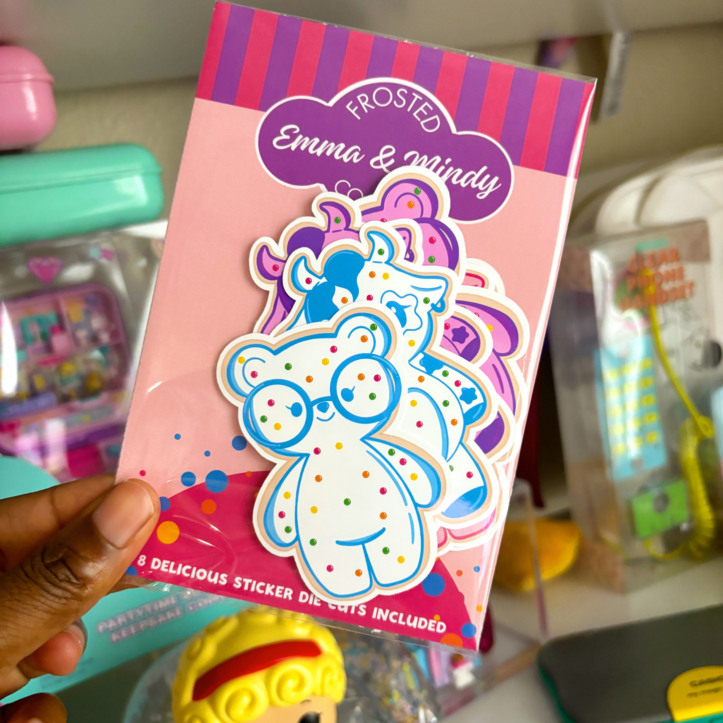 Frosted Yummy Cookies | Sticker Die Cuts
