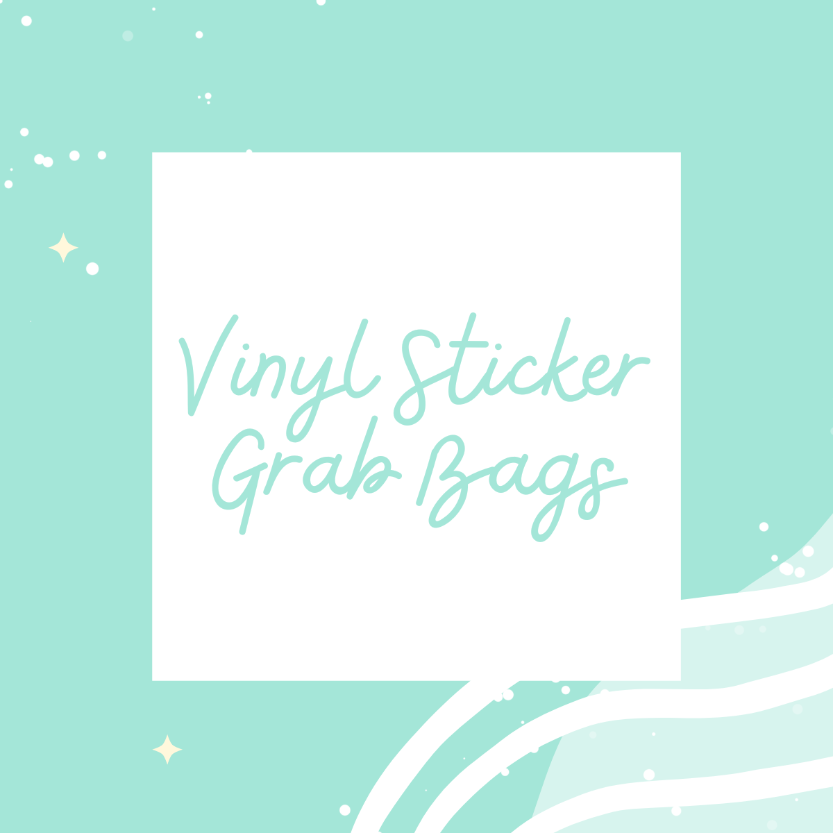 Vinyl Sticker Grab Bags