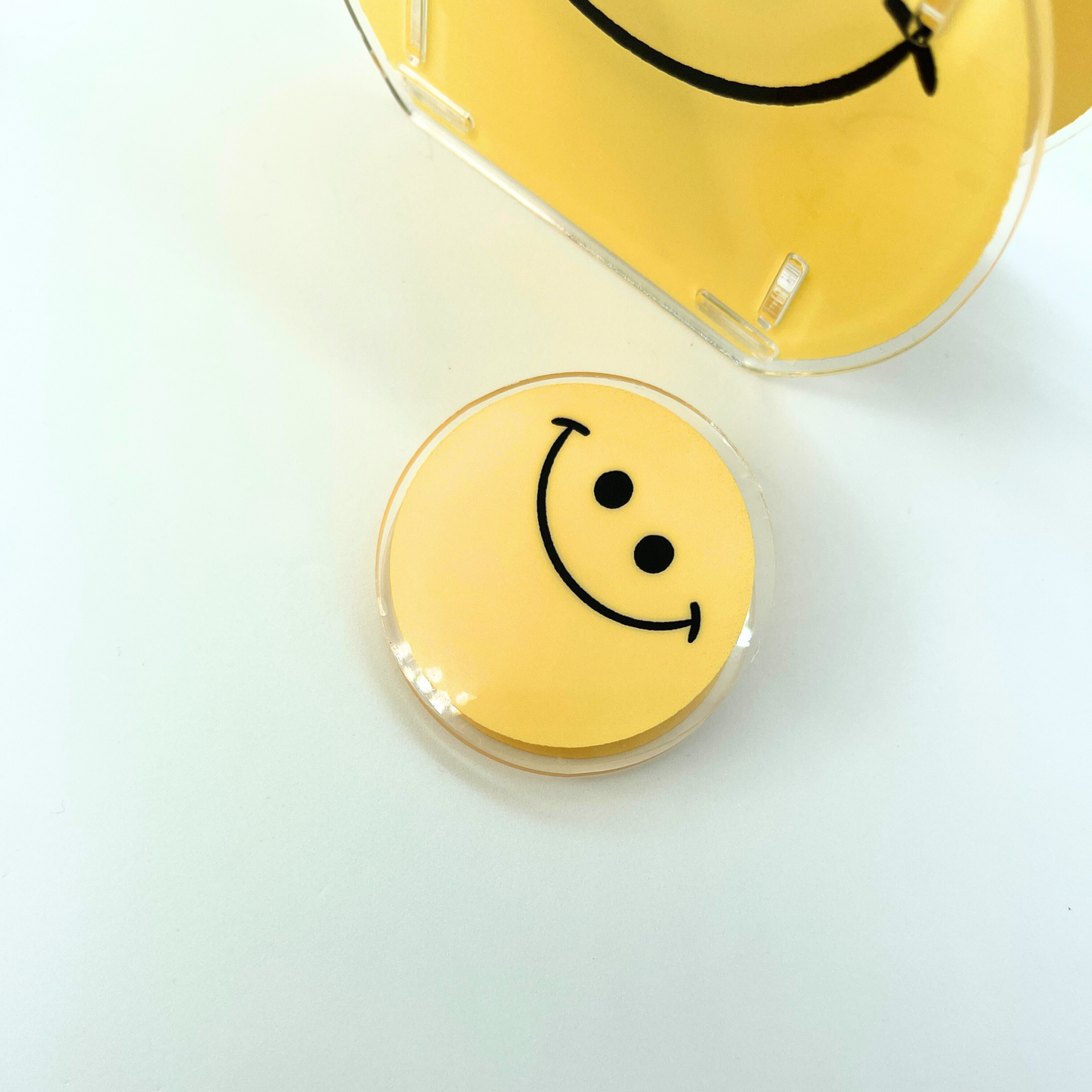 Happy Face |  Acrylic Paper Clip