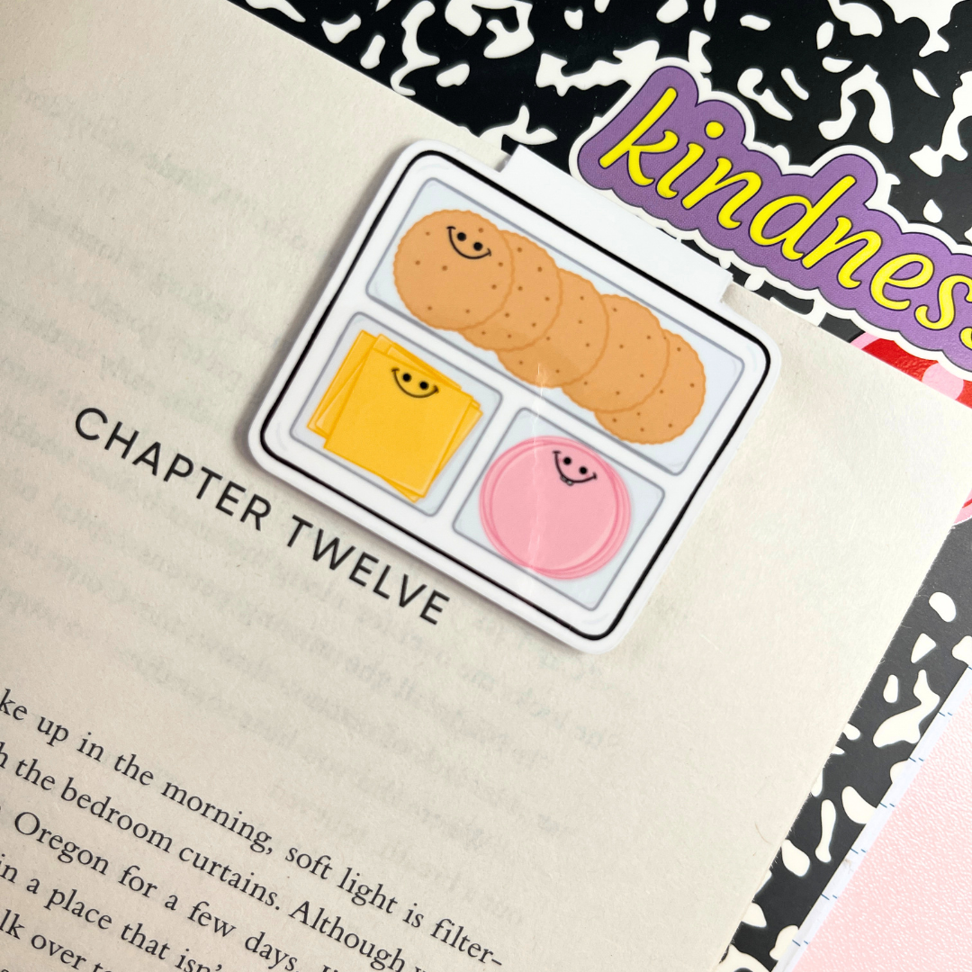 Crackers & Ham Kawaii Lunchees | Magnetic Bookmark