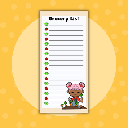 Farmville Grocery List | Weeks| Full Page Sticker