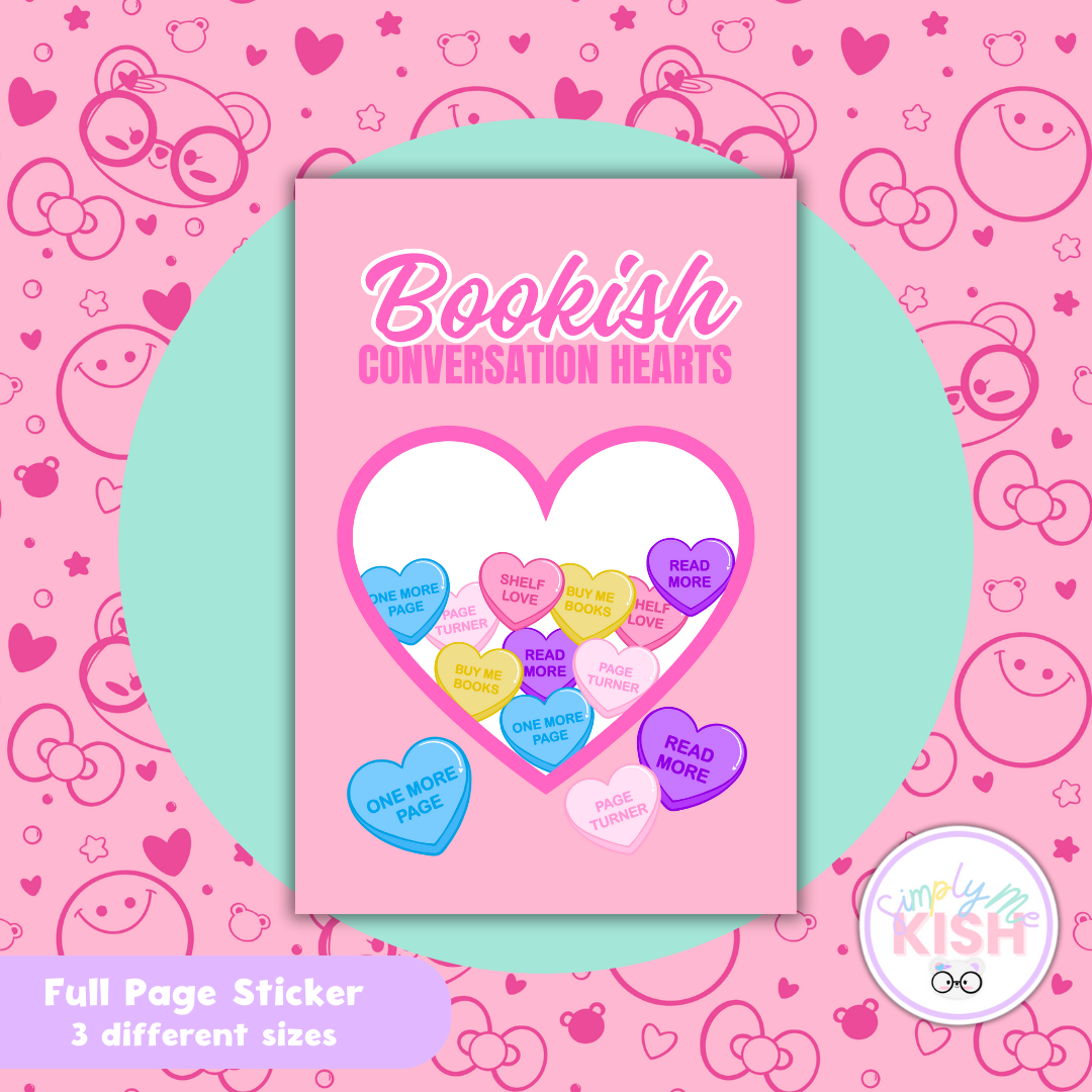 Convo Hearts | Full Page Sticker| 3 Sizes