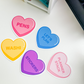 Plannerish Convo Hearts | Sticker Die Cut Bundle