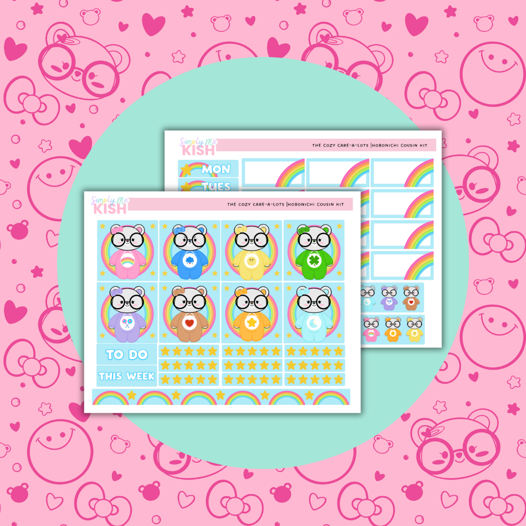 The Cozy Care-a-lots| Cousin| Sticker Kit