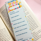 It's a Great Day Read Prompt Bookmark| Sticker Bookmark
