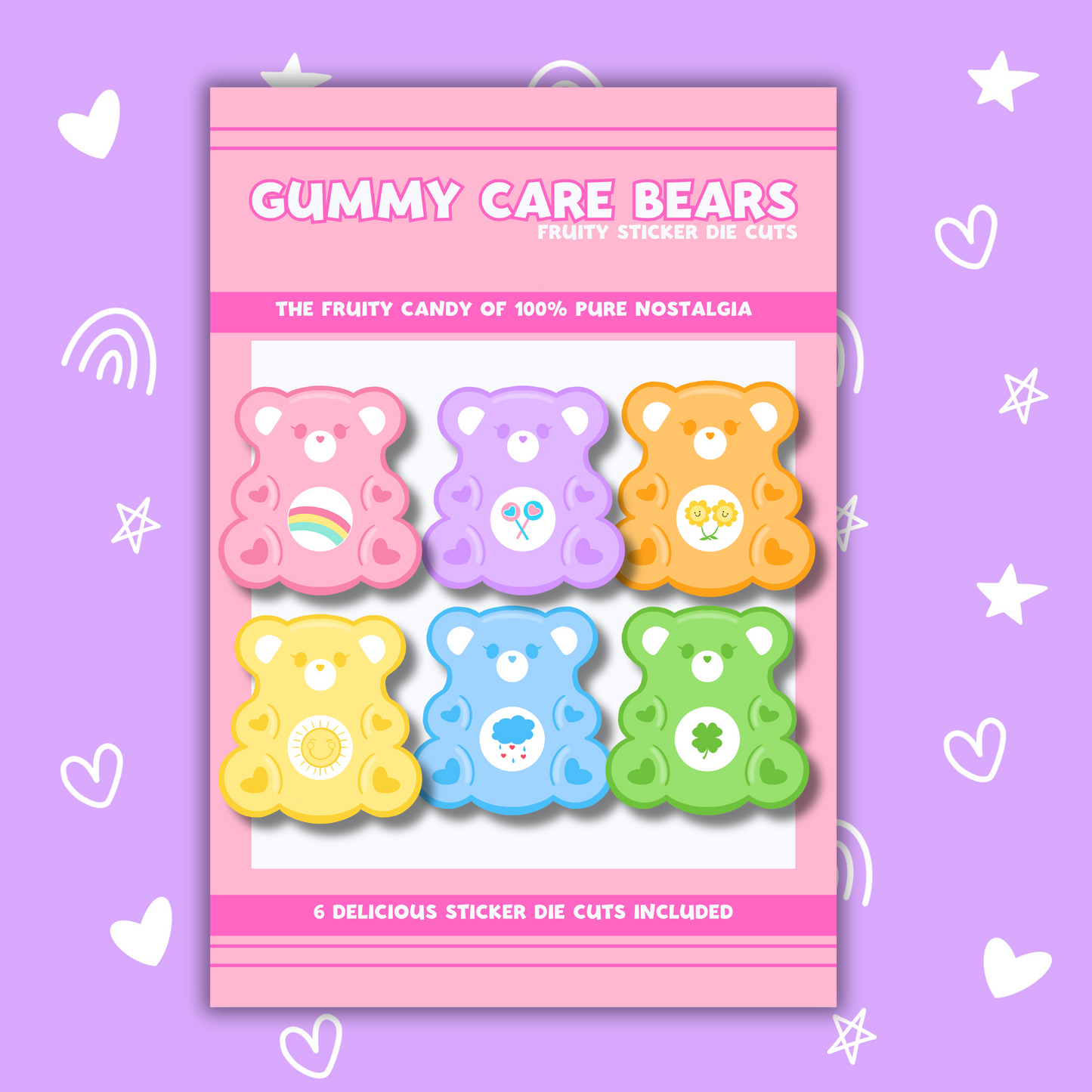 Gummy Bear| Sticker Die Cuts