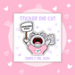 Adulting Suck| Emma Bear | Sticker Die Cut