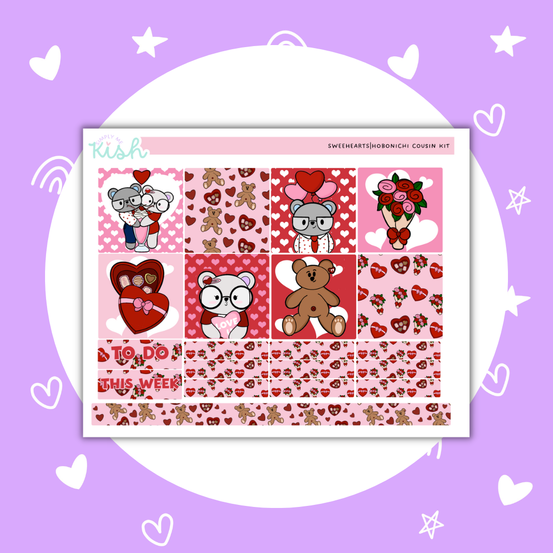 Sweet Hearts Valentine | Cousin Mini Kit