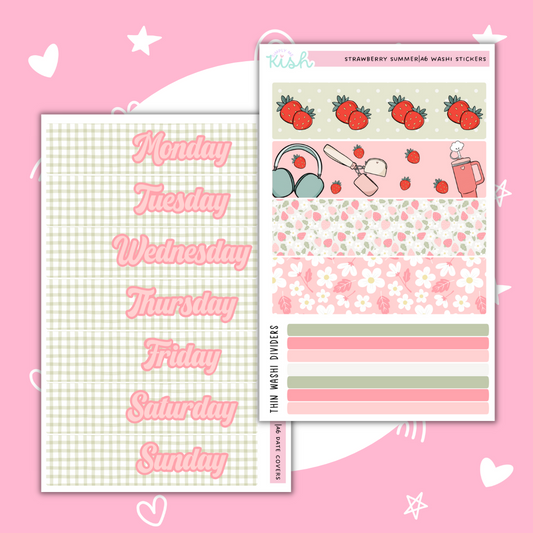 Strawberry Summer  | Hobonichi A6