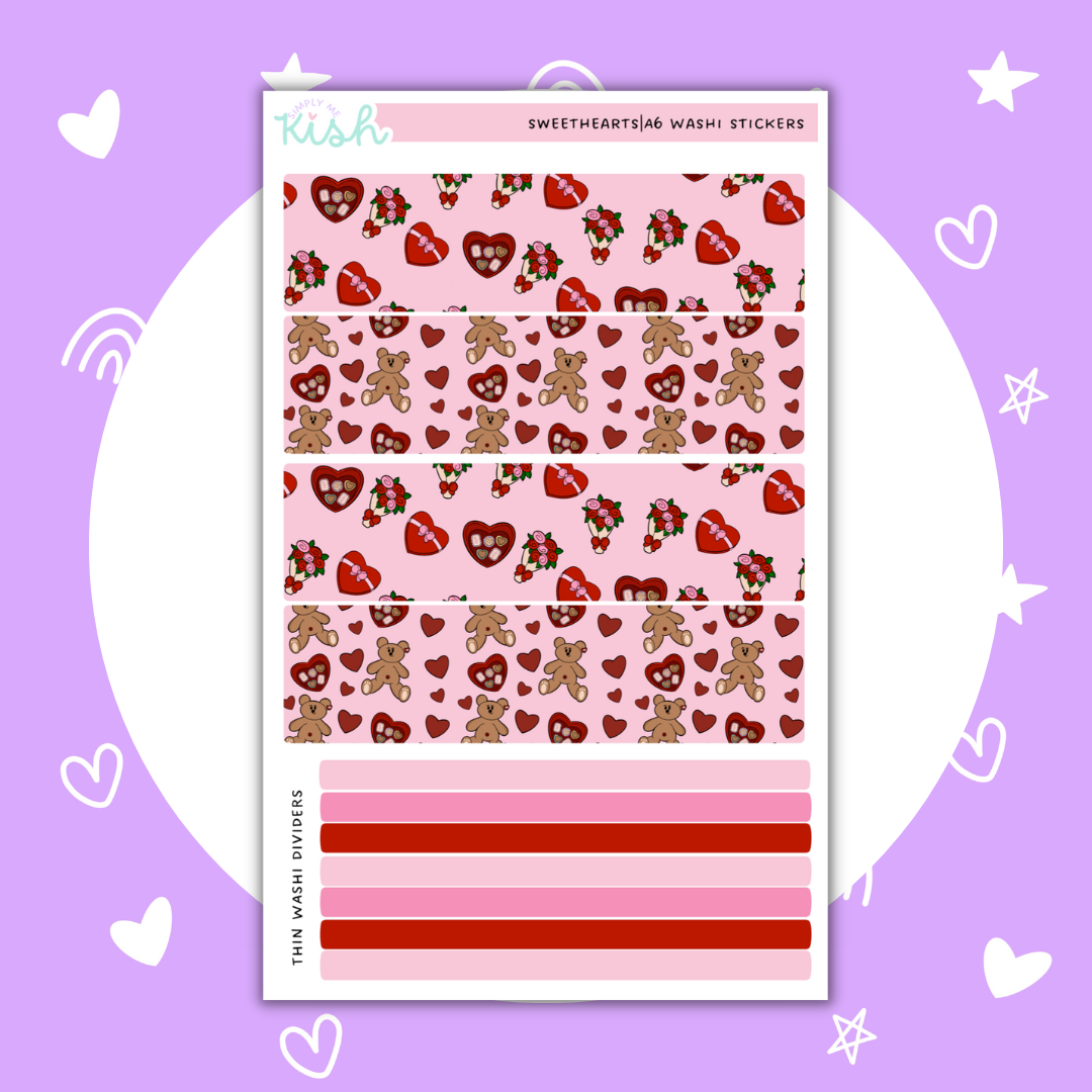 Sweet Hearts Valentine| Hobonichi A6