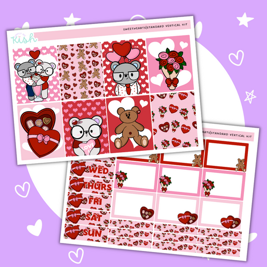 Sweet Hearts Valentine |Standard Vertical Kit