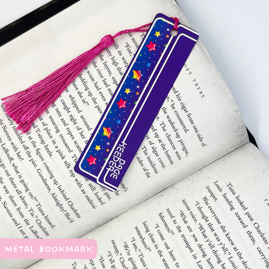 Pager Keeper Metal Bookmark