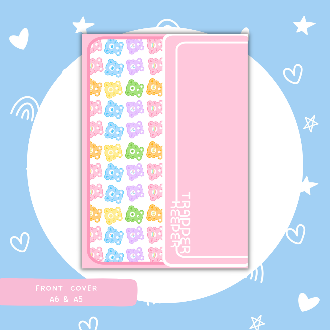 Gummy Care Bear| Hobonichi Planner Sticker Cover| A6 & A5