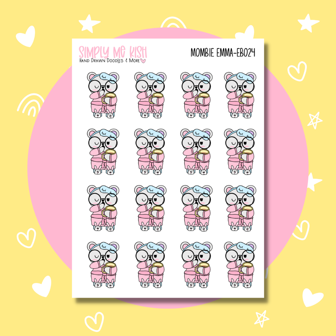 Mombie Emma| I'm Tired Stickers