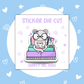 Planner Stack| Emma Bear Character| Sticker Die Cut