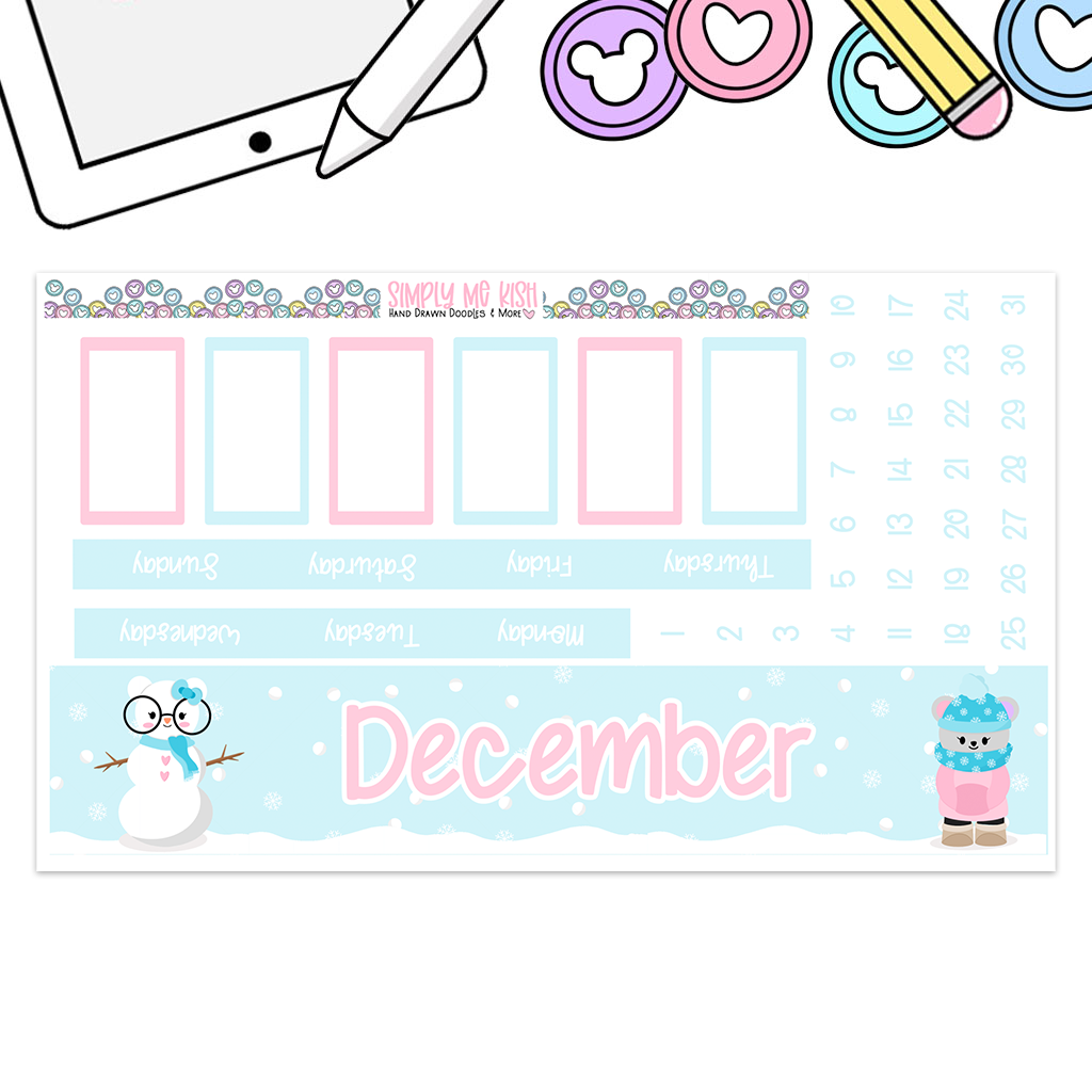 December Hobo Cousin Monthly Kit (A5)