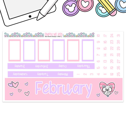February Hobo Cousin Monthly Kit (A5)