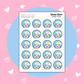 Weather Tracker| Cloudy Stickers