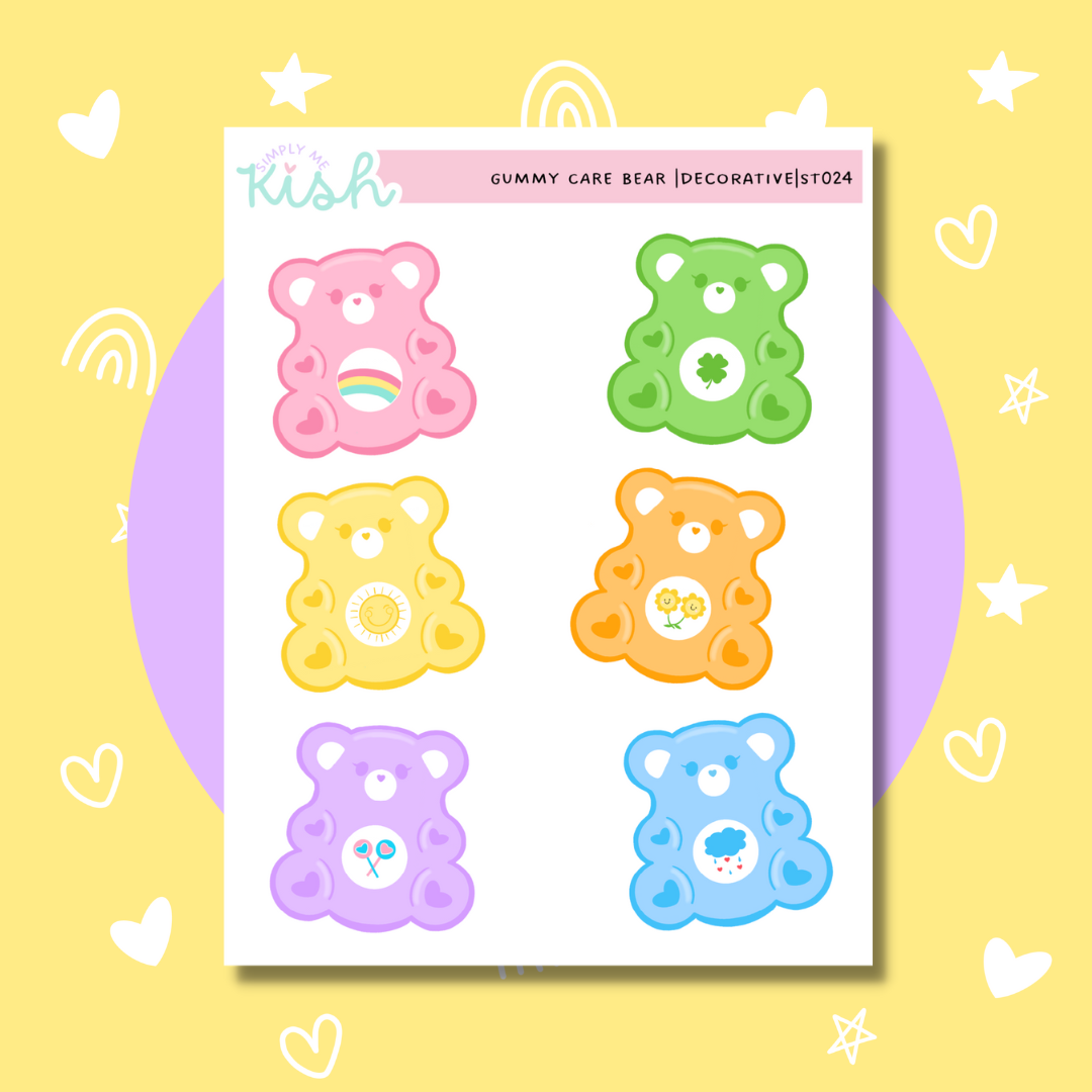 Gummy Bear | Decorative Stickers