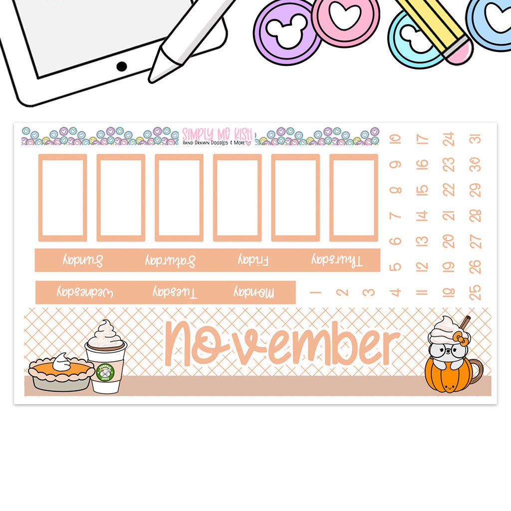 November Hobo Cousin Monthly Kit (A5)